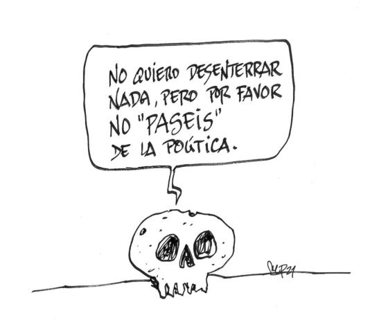 Miguel Porres sobre desenterrar a desaparecidos