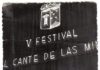 El Niño Alfonso y el guitarrista Mariano Fernández en el V Festival del Cante de las Minas de La Unión