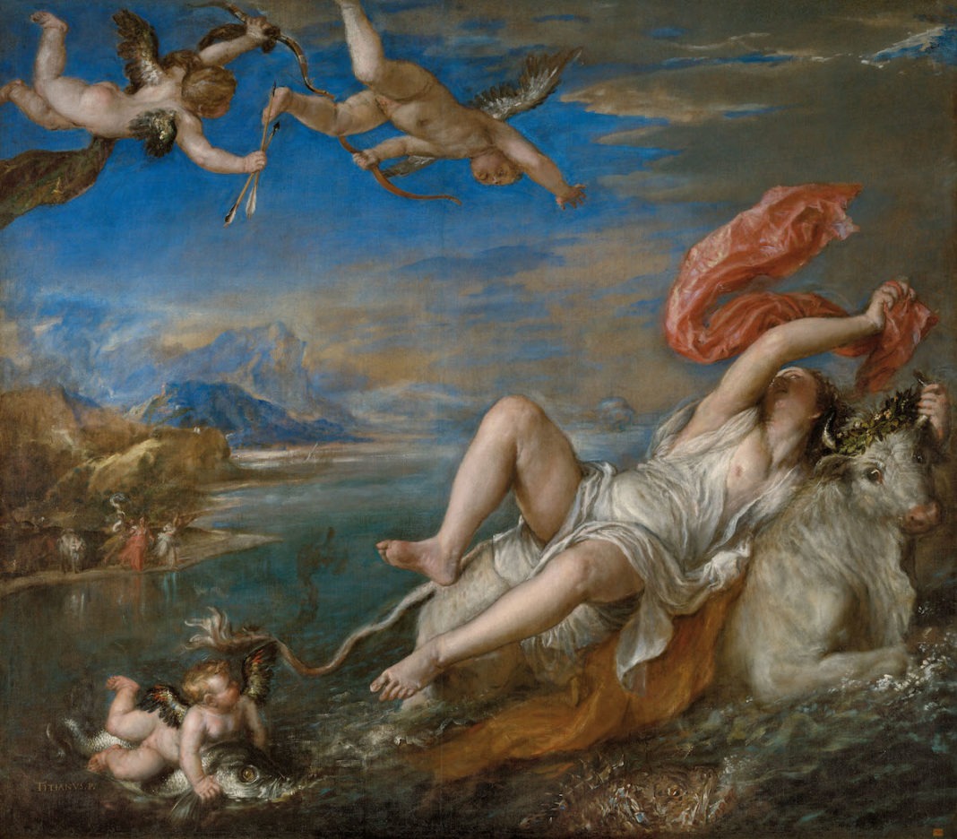 Prado El rapto de Europa © Tiziano