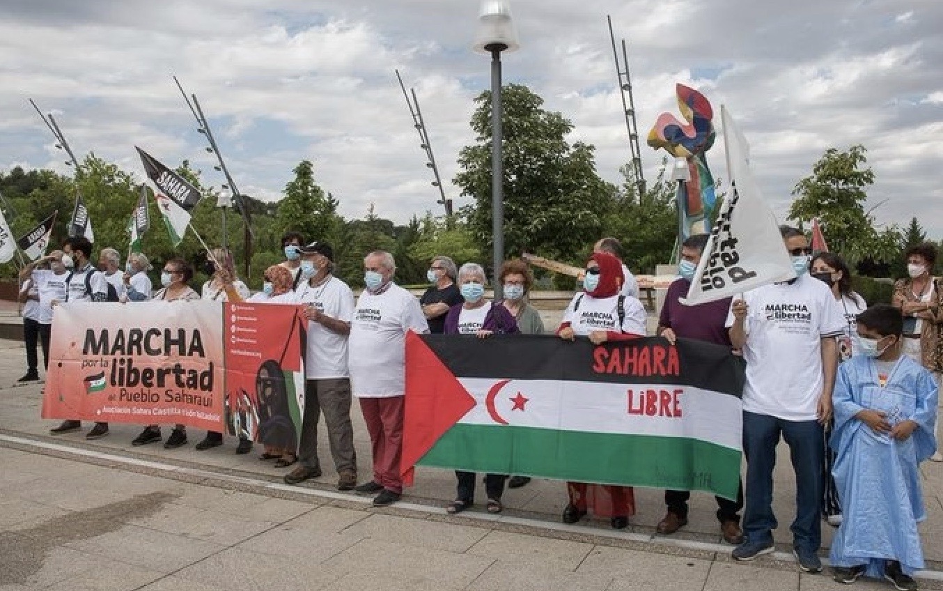 Valladolid Marcha libertad Sahara libre 14JUN2021