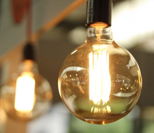 energía eléctrica bombillas