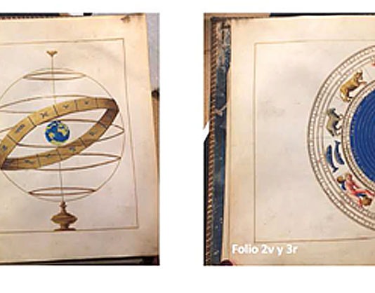 BNE Portulano Agnese folios uno al cuatro