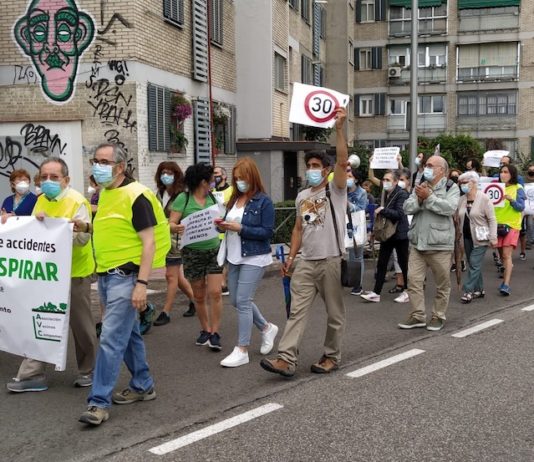 Campamento Boadilla manifestación