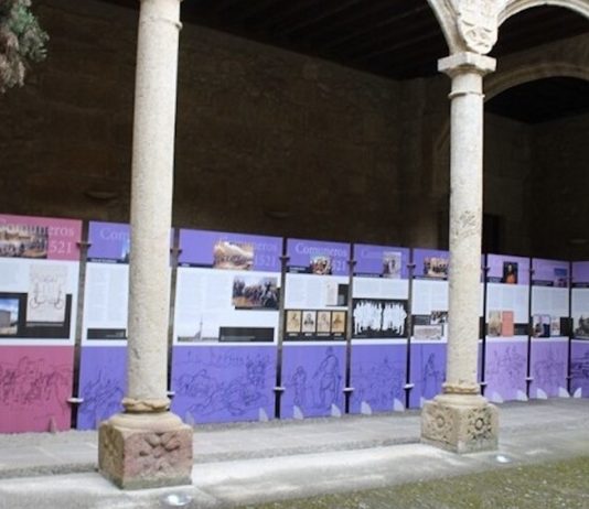 Ciudad Rodrigo muestra muestra Comuneros 1521 claustro