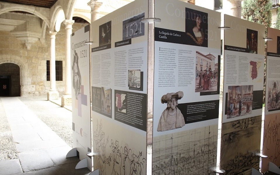Ciudad Rodrigo muestra ‘Comuneros 1521 paneles