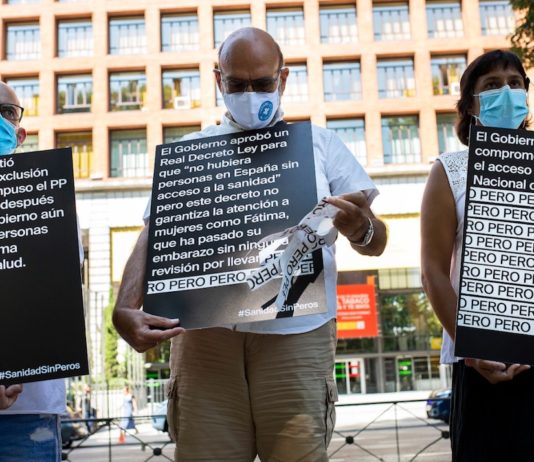 Exclusión sanitaria protestas 26JUL2021