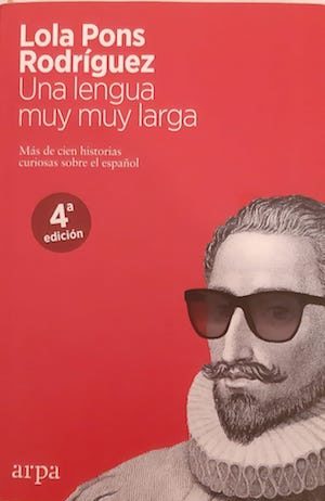 Lola Pons una lengua muy larga cubierta