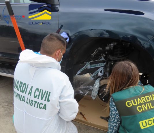 Vehículos robados híbridos Guardia Civil
