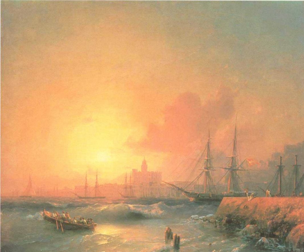 Aivazovsky, Málaga, 1854