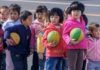 China niños y niñas