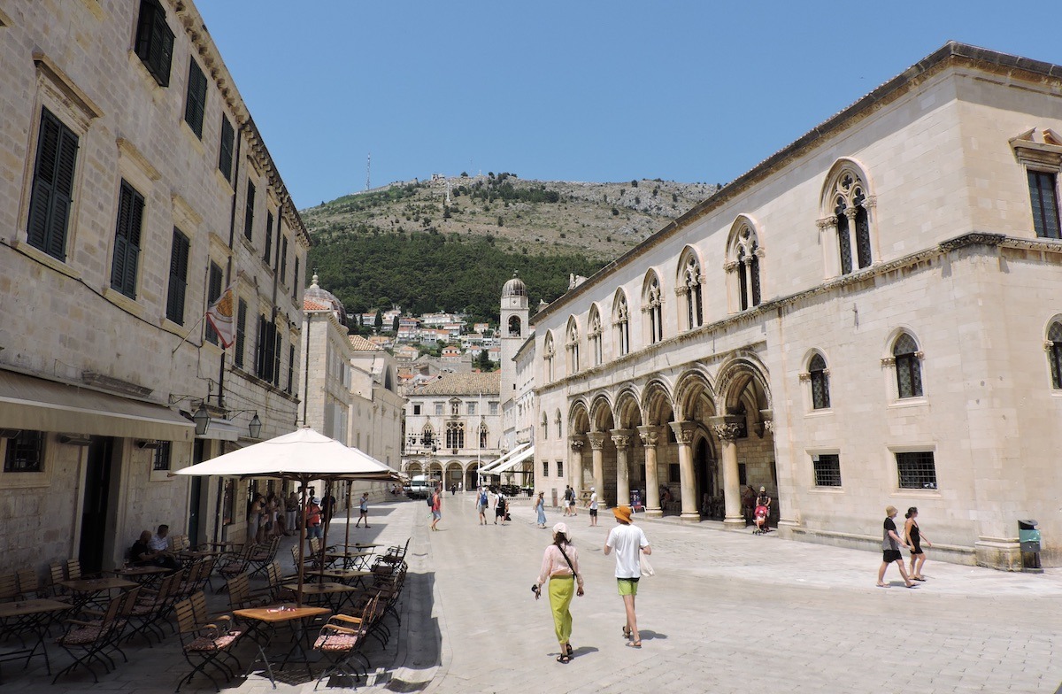 Costa Dálmata: Dubrovnik, Plaza del Palacio
