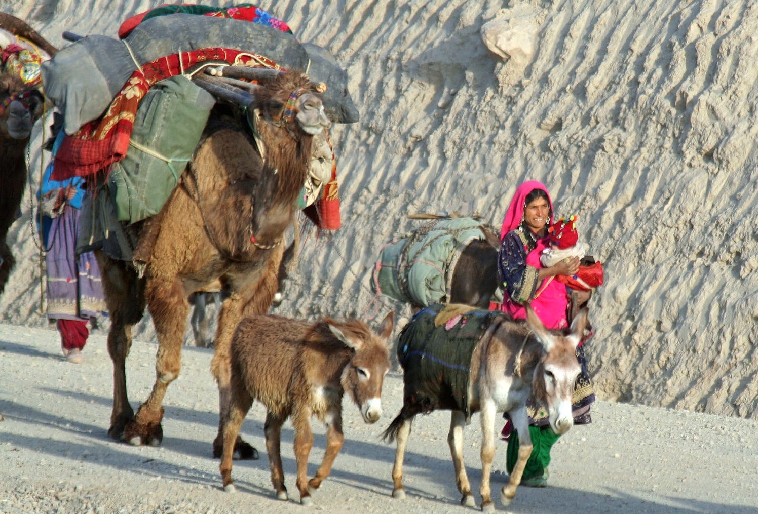 Gitanos Kochi en Panjshir Afganistán