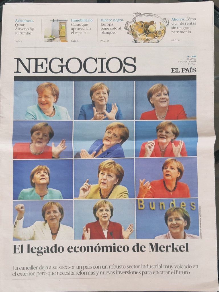 Angela Merkel doce rostros
