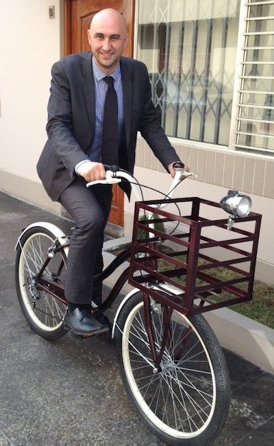 Fernando García, alcalde de la bicicleta en Madrid en 2021
