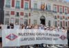 Madrid protestas metro 7B en Sol