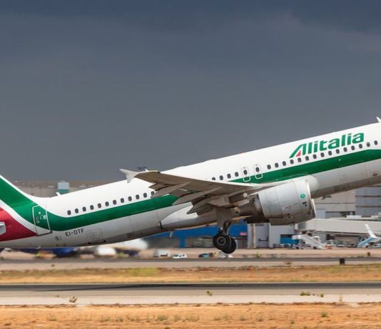 Alitalia despegue