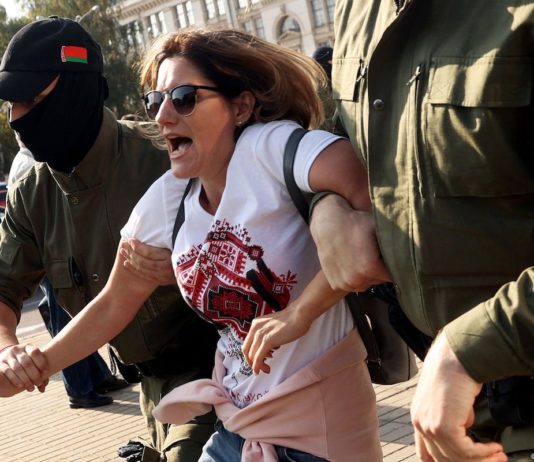 Bielorrusia represión policial