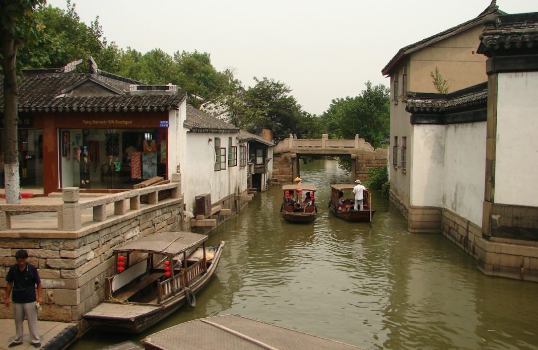 China Suzhou canales ©ABianco