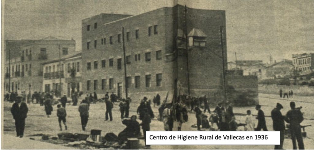Magda Donato Vallecas centro higiene rural 1936