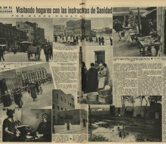 Magda Donato, reportaje en Ahora sobre Vallecas