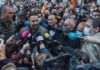 La presencia de líderes políticos de la derecha española resta protagonismo a los sindicatos policiales que protestaban contra la derogación de la Ley Mordaza este 27 de noviembre 2021