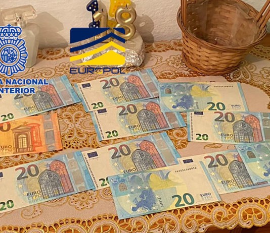 Billetes falsos 20 y 50 euros