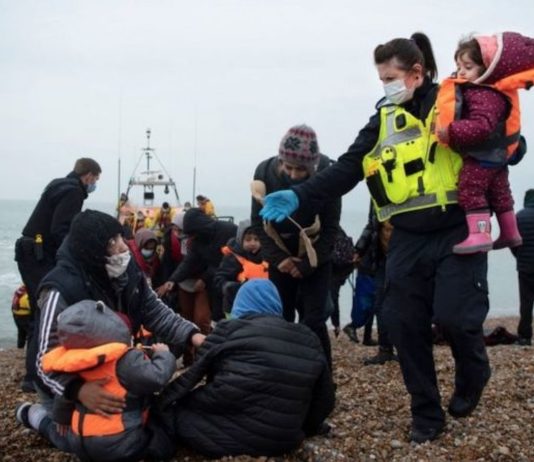 Canal de la Mancha naufragios niños