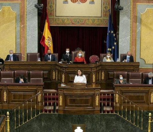 Congreso: la ministra de Hacienda María Jesús Montero defiende los Presupuestos Generales del Estado para 2022. 4NOV2021