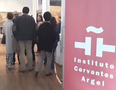 Acto cultural en el Instituto Cervantes de Argel