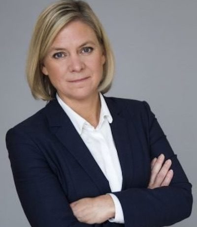 Magdalena Andersson Suecia