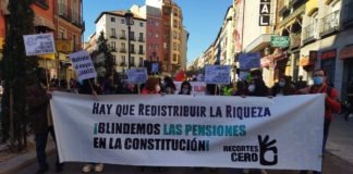 Manifestación por el blindaje de las pensiones, Madrid 13NOV2021