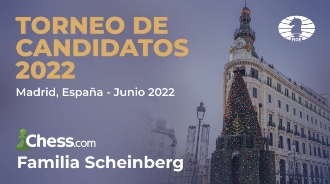 Madrid Torneo candidatos ajedrez Scheinberg JUN2022