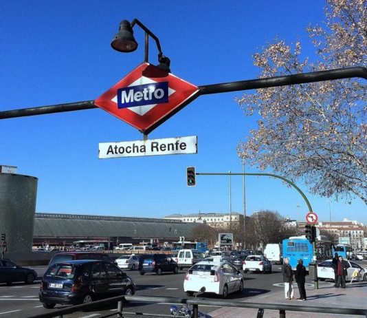 Metro Atocha Renfe calle