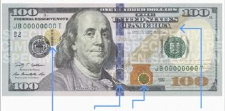 Billetes de cien dólares USA EEUU