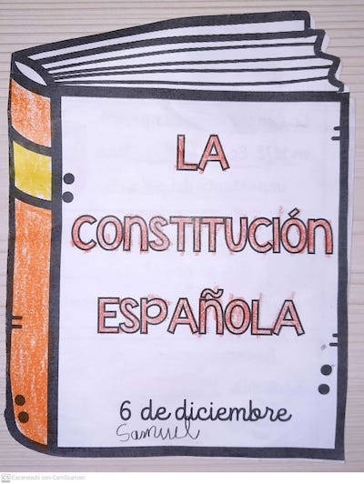 Constitución Española para niños