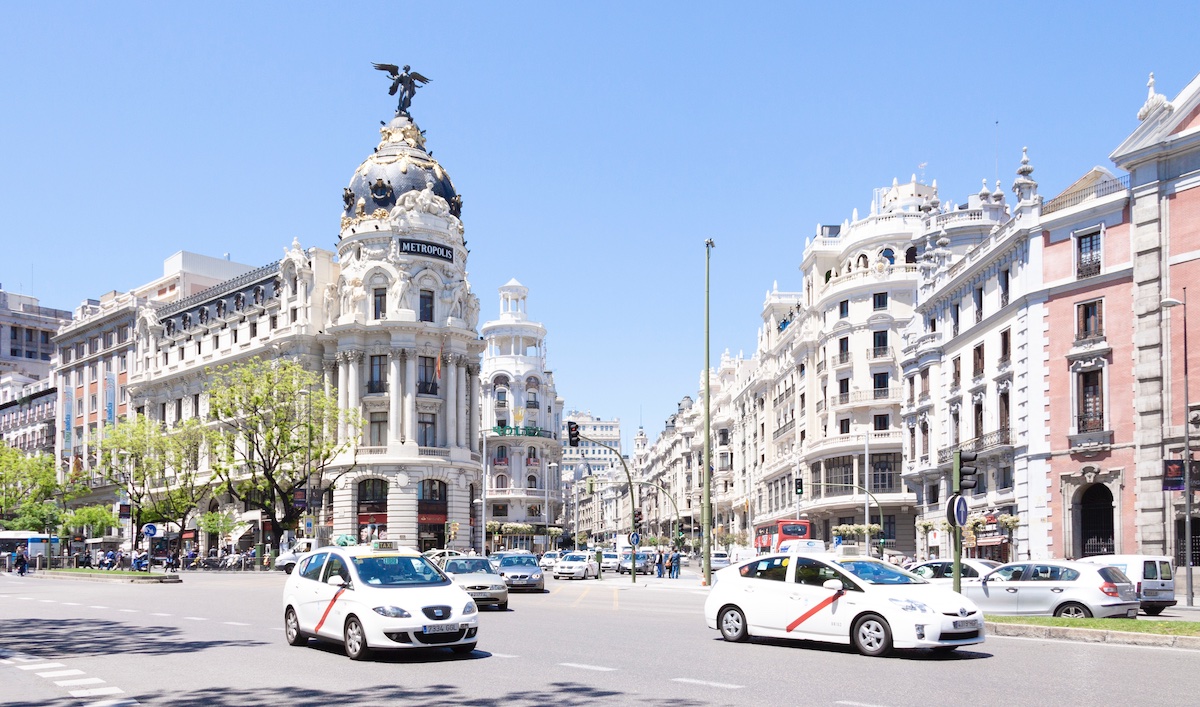 Madrid Alcalá con Gran Vía
