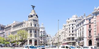 Madrid Alcalá con Gran Vía