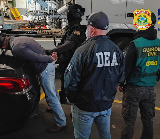 Operación Turia de la UCO, DEA, Policía de Brasil y Europol