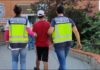 Policia con detenidos de la banda Dominican Dont Play (DDP)