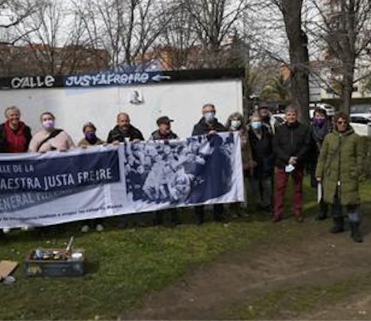 Vecinos Carabanchel Alto Maestra Justa Freire