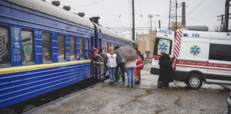 MSF Ucrania tren medicalizado ambulancia