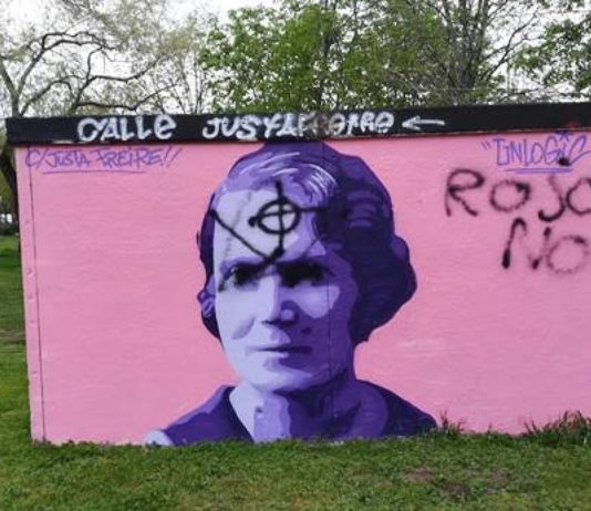 Mural Justa Freire vandalismo 19MAR2022