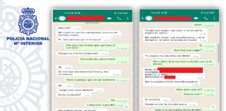 Policía estafa pago urgente