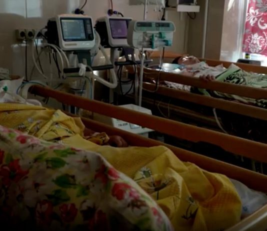 Ucrania, Mykolaiv, heridos en el hospital A&E