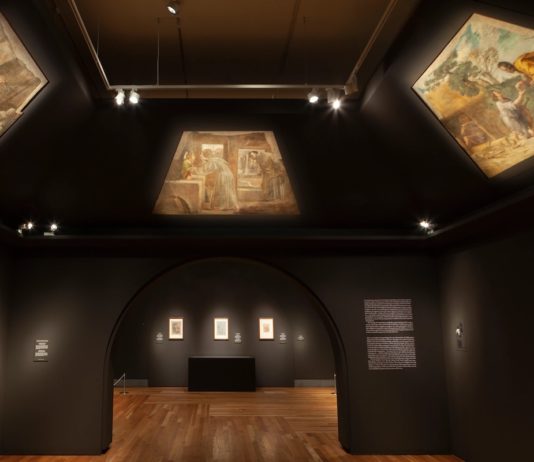 Recreación de la capilla Carracci en el Museo del Prado