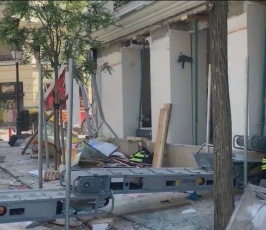 Madrid General Pardiñas accidente laboral