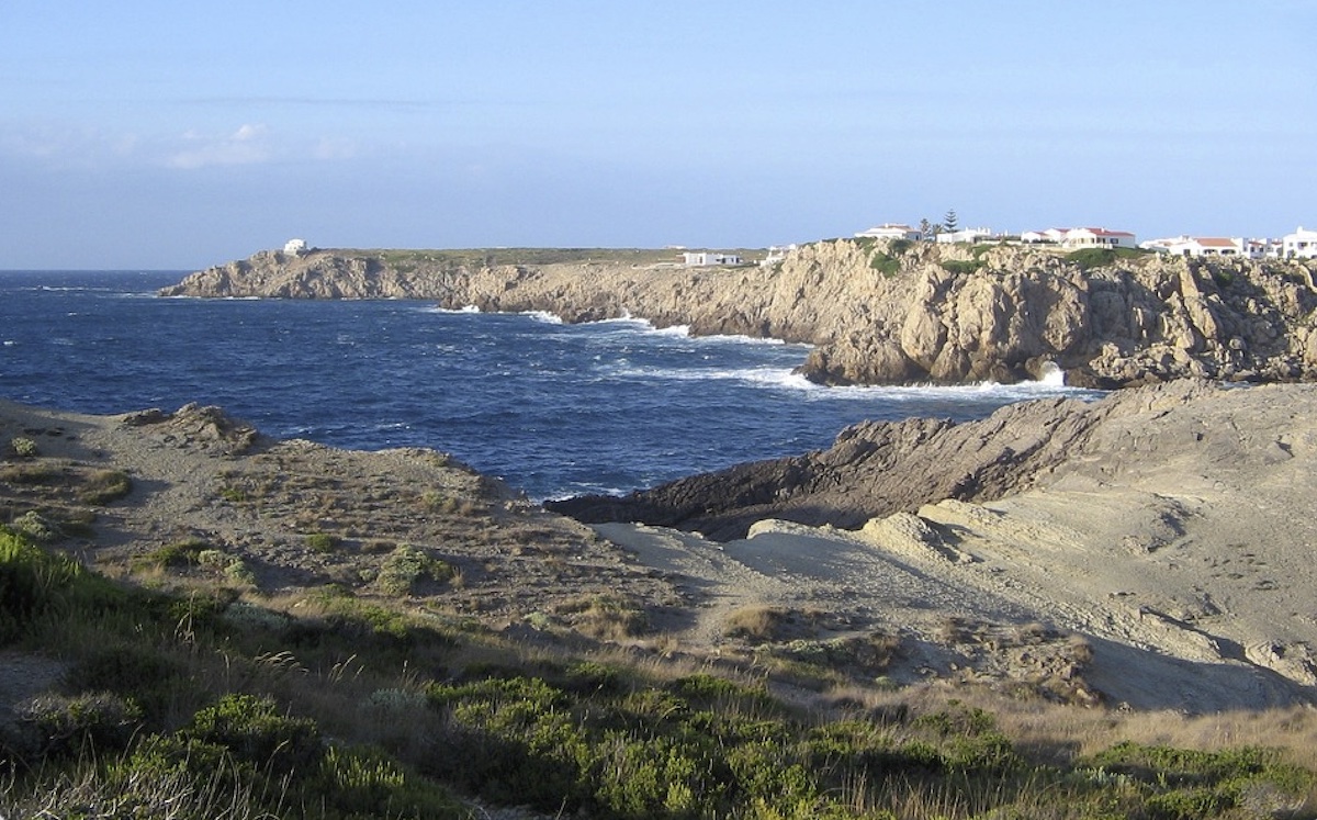 Menorca calas en barco