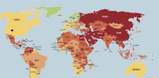 RSF 2022 mapa libertad de prensa