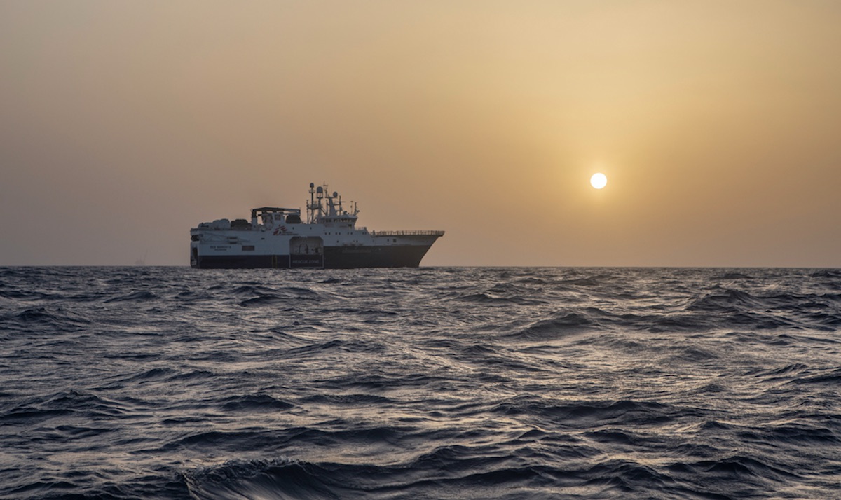 MSF Geo Barents Mediterráneo 27JUN2022