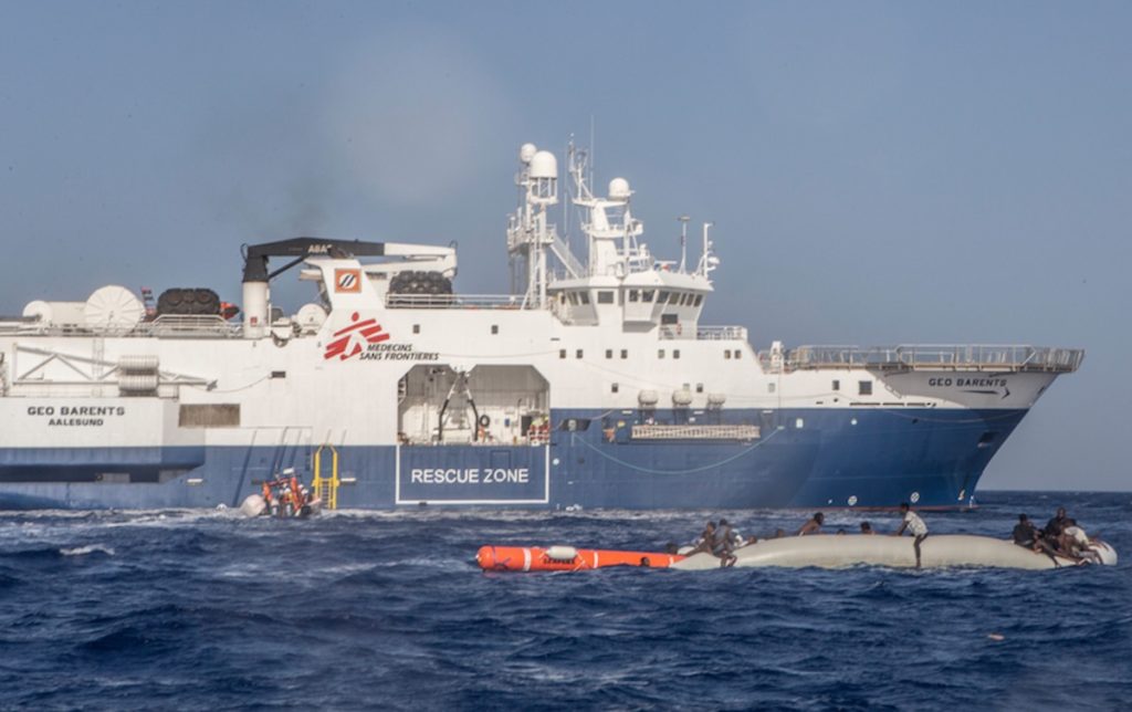 MSF: Geo Barents rescate en el Mediterráneo. 27JUN2022